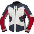 IXS Tourster-STX 1.0 Laminated Jacket light grey-blue-red